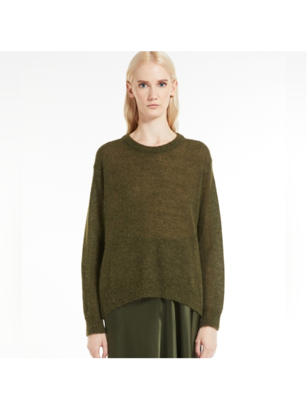 MaxMara Leisure sweater  in alpaca and mohair yarn size L in EUC